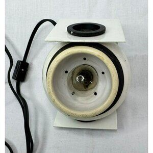 Vintage Electrix Industrial Table Lamp Model U130 Mid-Century Modern Eyeball